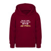 Janz Jefährlich - Teenager Hoodie - Bordeaux