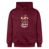 Dit Leben is zu kurz für schlechten Kaffee und olle Meckerköppe! - Hoodie - Maroon