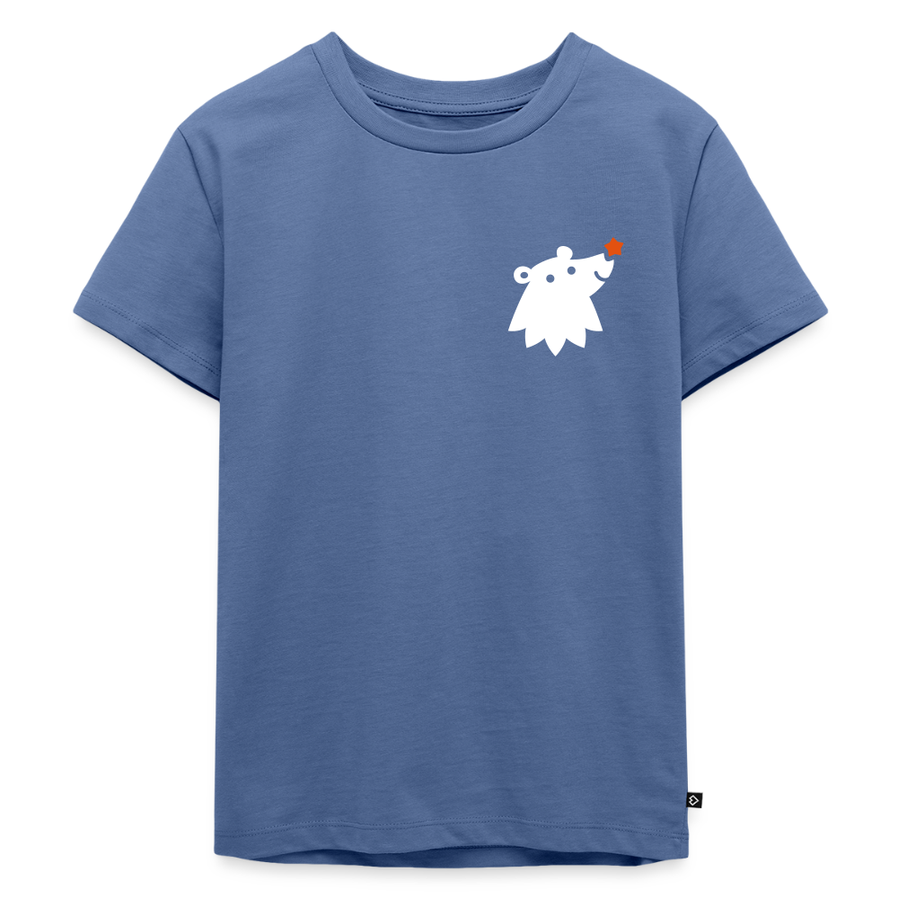 Schnauze Bär - Kinder Premium T-Shirt - Taubenblau