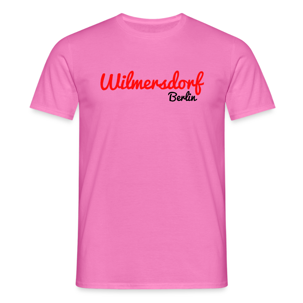 Wilmersdorf Berlin - Männer Premium T-Shirt - Pink