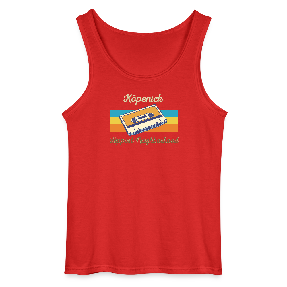 Köpenick Hippest Neighborhood - Männer Tank Top - Rot
