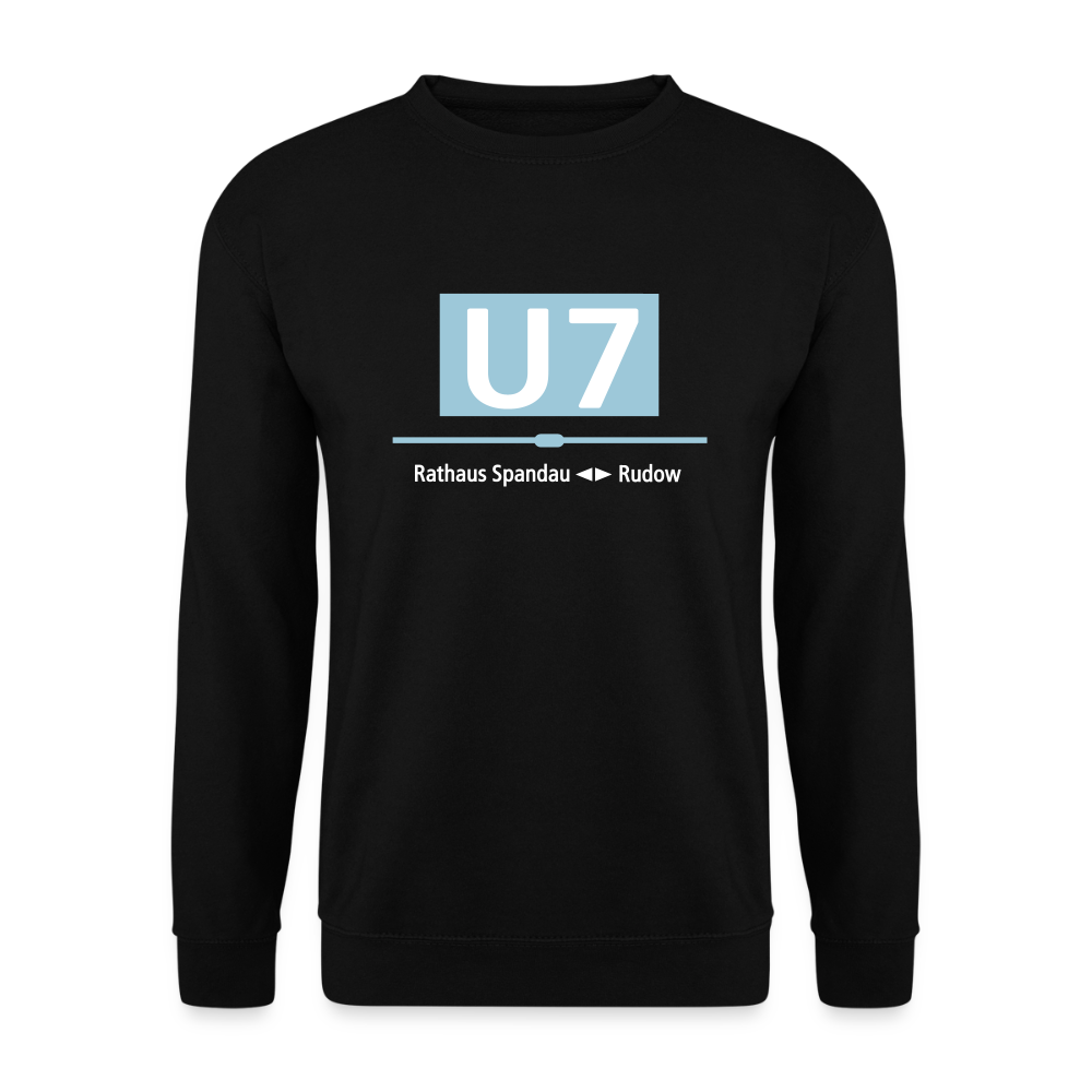 U7 - Unisex Pullover - Schwarz