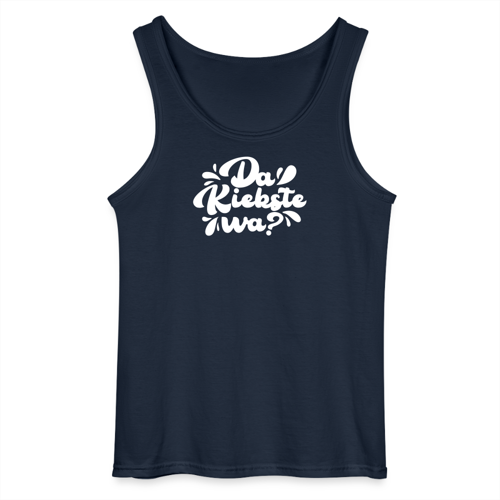 Kiekste - Männer Tank Top - Navy