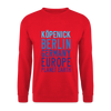 Köpenick Planet Earth - Unisex Pullover - Rot