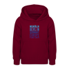 Neukölln Planet Earth - Teenager Hoodie - Bordeaux