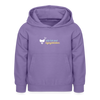 wär ick mal liejenjeblieben - Kinder Hoodie - Lavendel