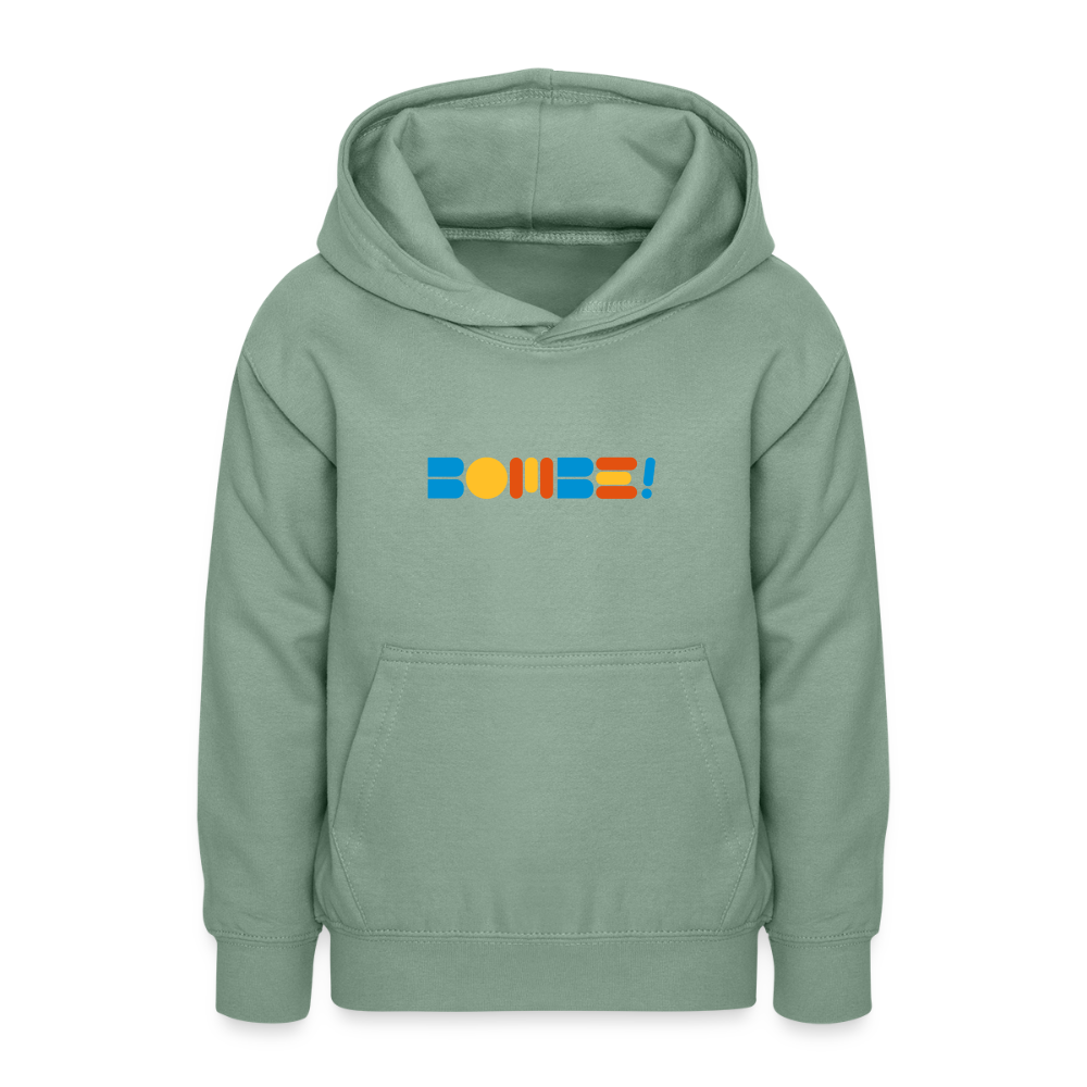 Bombe! - Teenager Hoodie - Graugrün