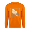 Friesland oder Friedrichshain - Unisex Pullover - Orange