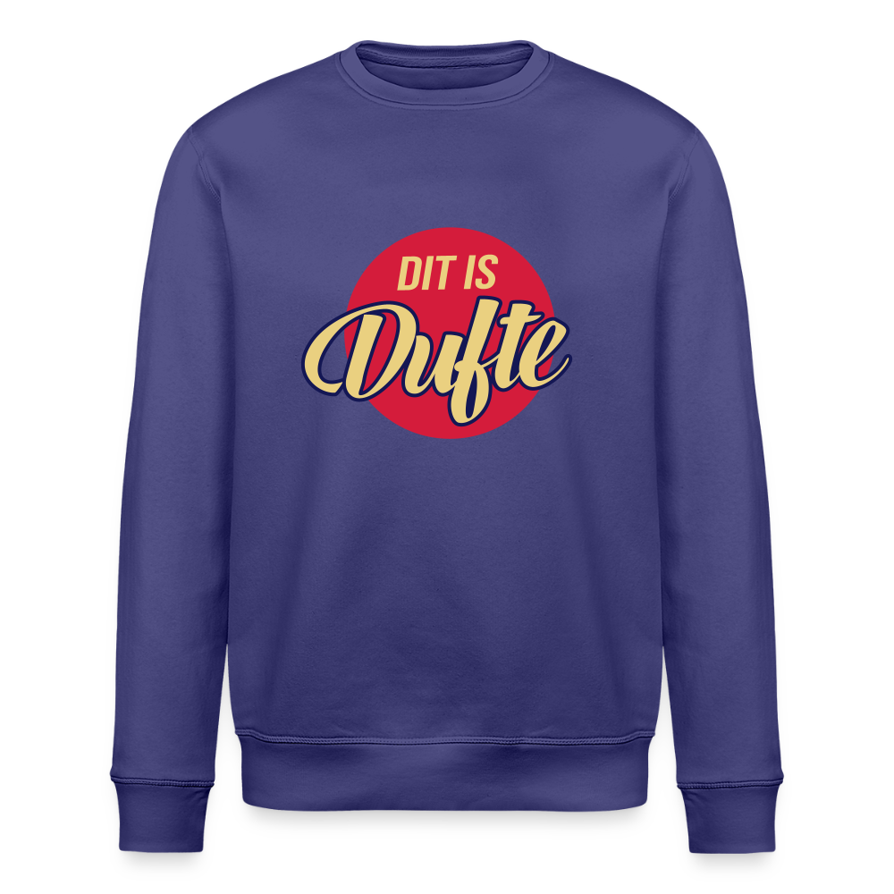 Dit Is Dufte - Unisex Bio Sweatshirt - Dämmerung