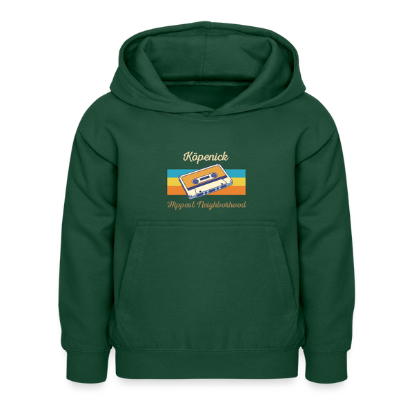 Köpenick Hippest Neighborhood - Kinder Hoodie - Flaschengrün