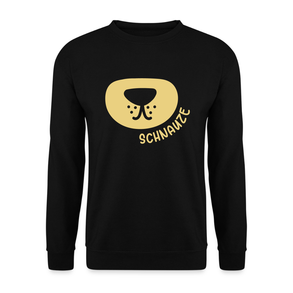 Schnauze - Unisex Pullover - Schwarz