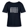 PRODUZIERT IN BERLIN - Relaxed Rundhals Frauen Bio-T-Shirt - Navy