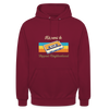 Köpenick Hippest Neighborhood - Unisex Hoodie - Bordeaux
