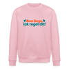 Keene Sorge, ick regel dit! - Unisex Bio Sweatshirt - Hellrosa