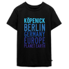 Köpenick Planet Earth - Teenager Premium T-Shirt - Schwarz