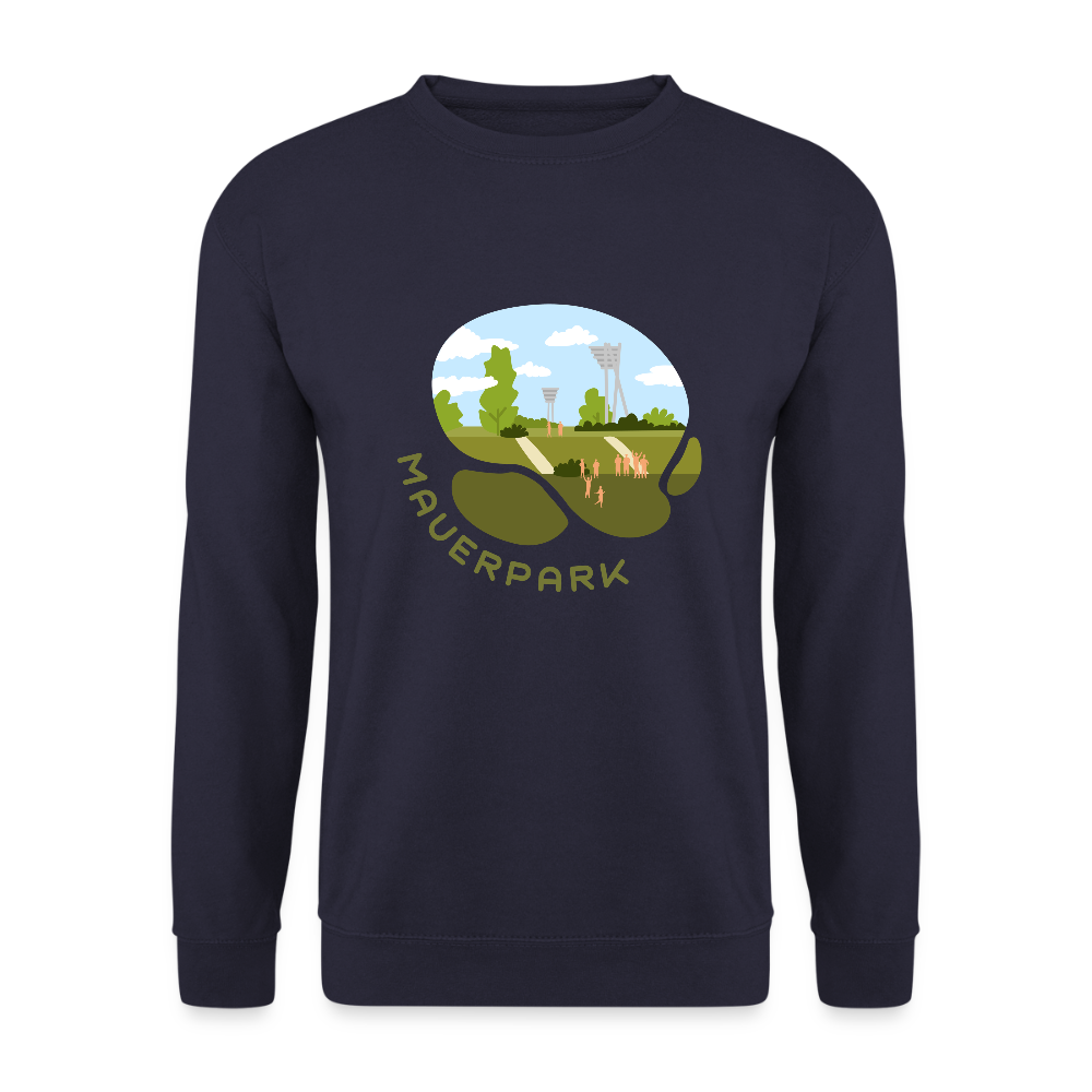 Mauerpark - Unisex Pullover - Navy