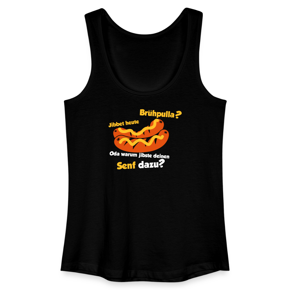 Jibbet Brühpulla - Frauen Bio Tank Top - Schwarz