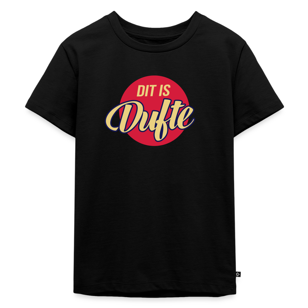 Dit Is Dufte - Kinder Premium T-Shirt - Schwarz