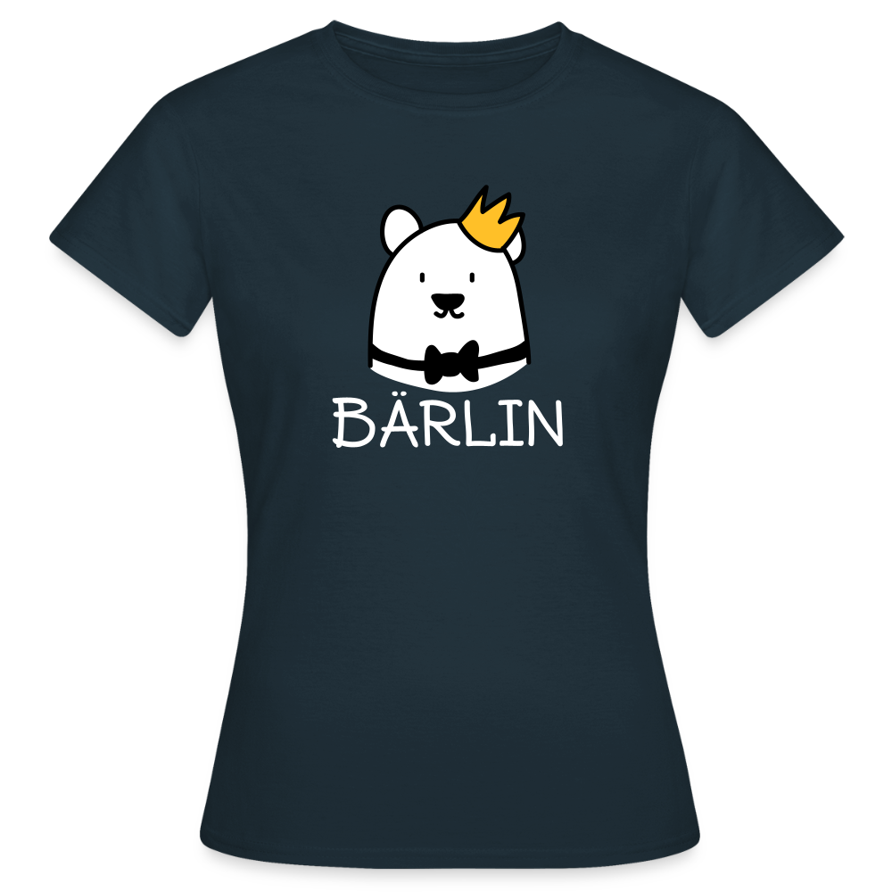 Bärlin - Frauen Premium T-Shirt - Navy