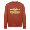Keen Bock uff Erwachsensein - Unisex Bio Sweatshirt - Terrakotta