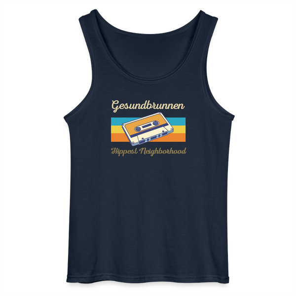 Gesundbrunnen Hippest Neighborhood - Männer Tank Top - Navy