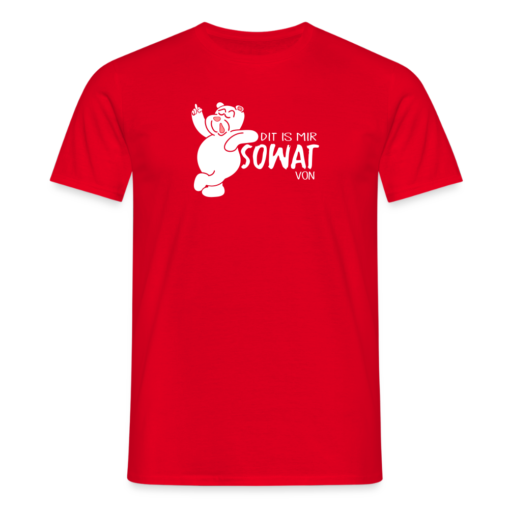 Dit is mir sowat von - Männer Premium T-Shirt - Rot