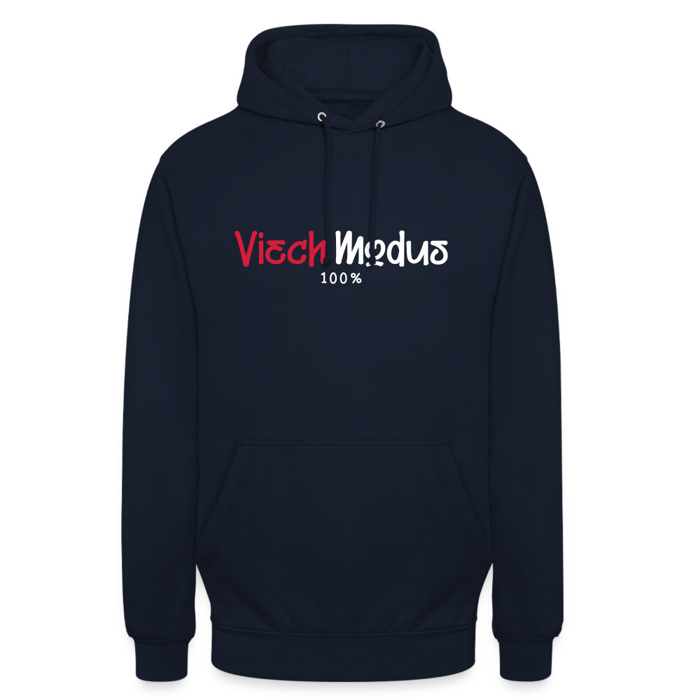 Viech Modus 100% - Unisex Hoodie - Navy