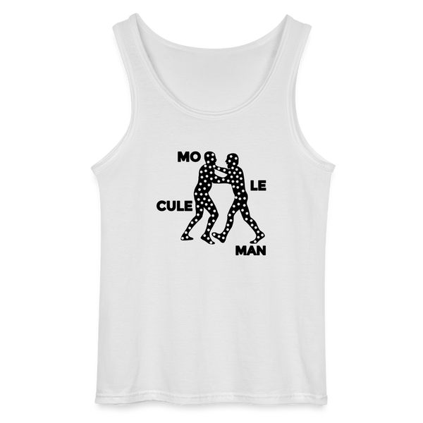 Mo le cule Man - Männer Tank Top - Weiß