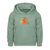 Ick Wunder Mir - Kinder Hoodie - Graugrün