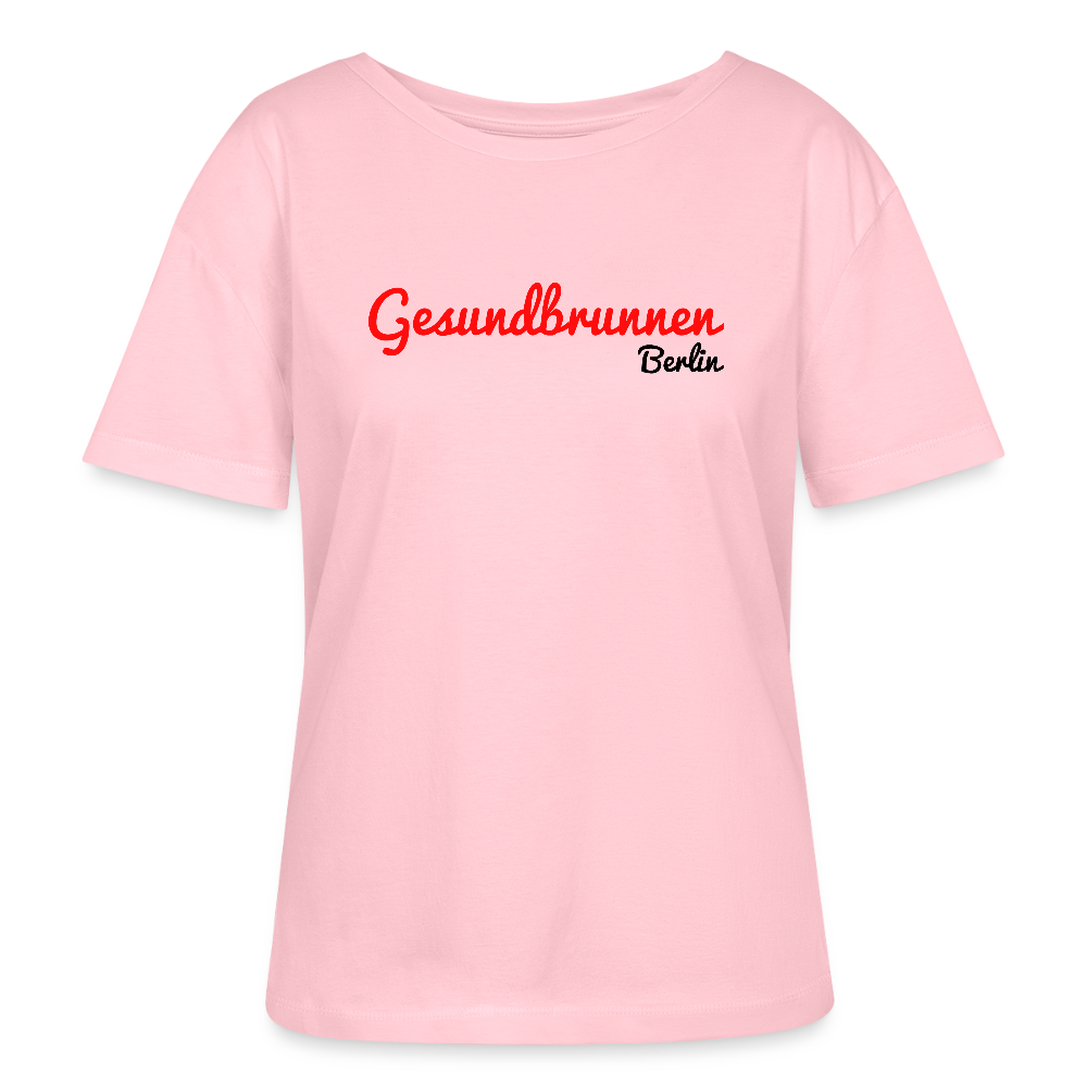 Gesundbrunnen Berlin - Relaxed Rundhals Frauen Bio-T-Shirt - Hellrosa