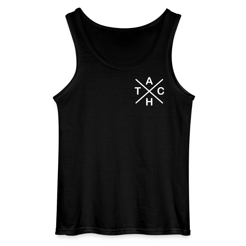 Tach X - Männer Tank Top - Schwarz