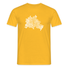 Berliner Finger - Männer Premium T-Shirt - Gelb