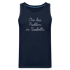 One Less Problem in Neukölln - Männer Premium Tank Top - Navy