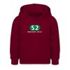 S2 - Kinder Hoodie - Bordeaux