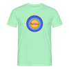 Pankow Retro - Männer Premium T-Shirt - Mintgrün