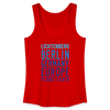 Lichtenberg Planet Earth - Frauen Bio Tank Top - Rot