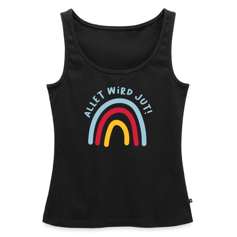 Allet wird jut! - Frauen Bio Tank Top - Schwarz