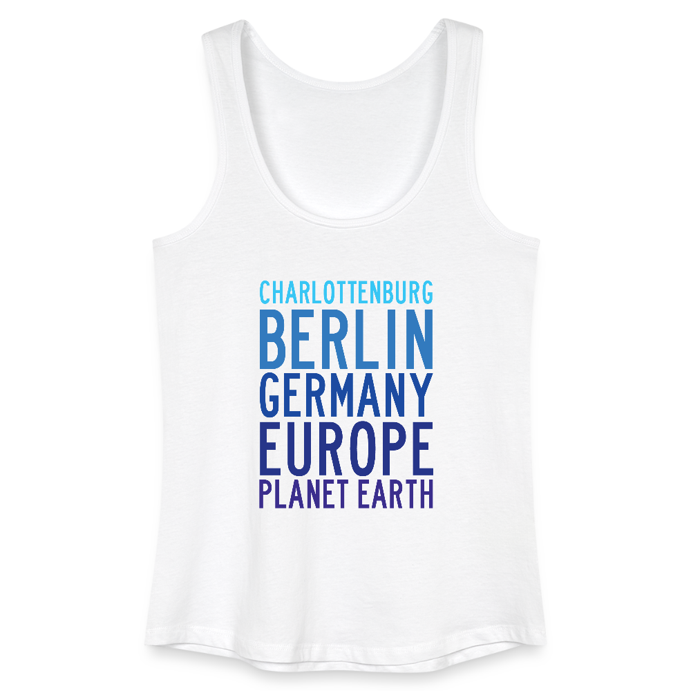 Charlottenburg - Earth - Frauen Bio Tank Top - Weiß