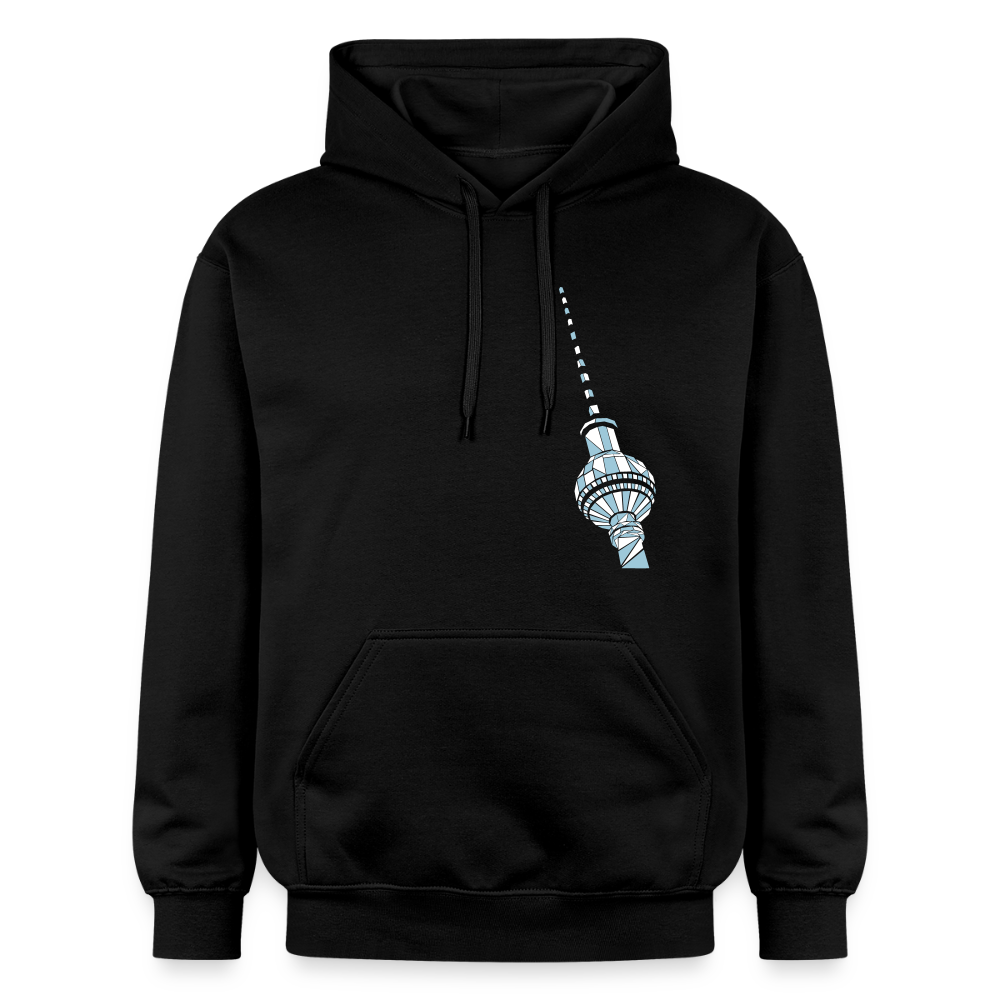 Fernsehturm Geometrie - Hoodie - Schwarz