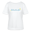 Ostschnitte - Relaxed Rundhals Frauen Bio-T-Shirt - Weiß
