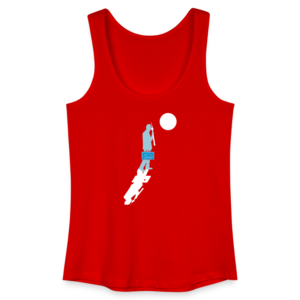 Unterwegs in Berlin - Frauen Bio Tank Top - Rot