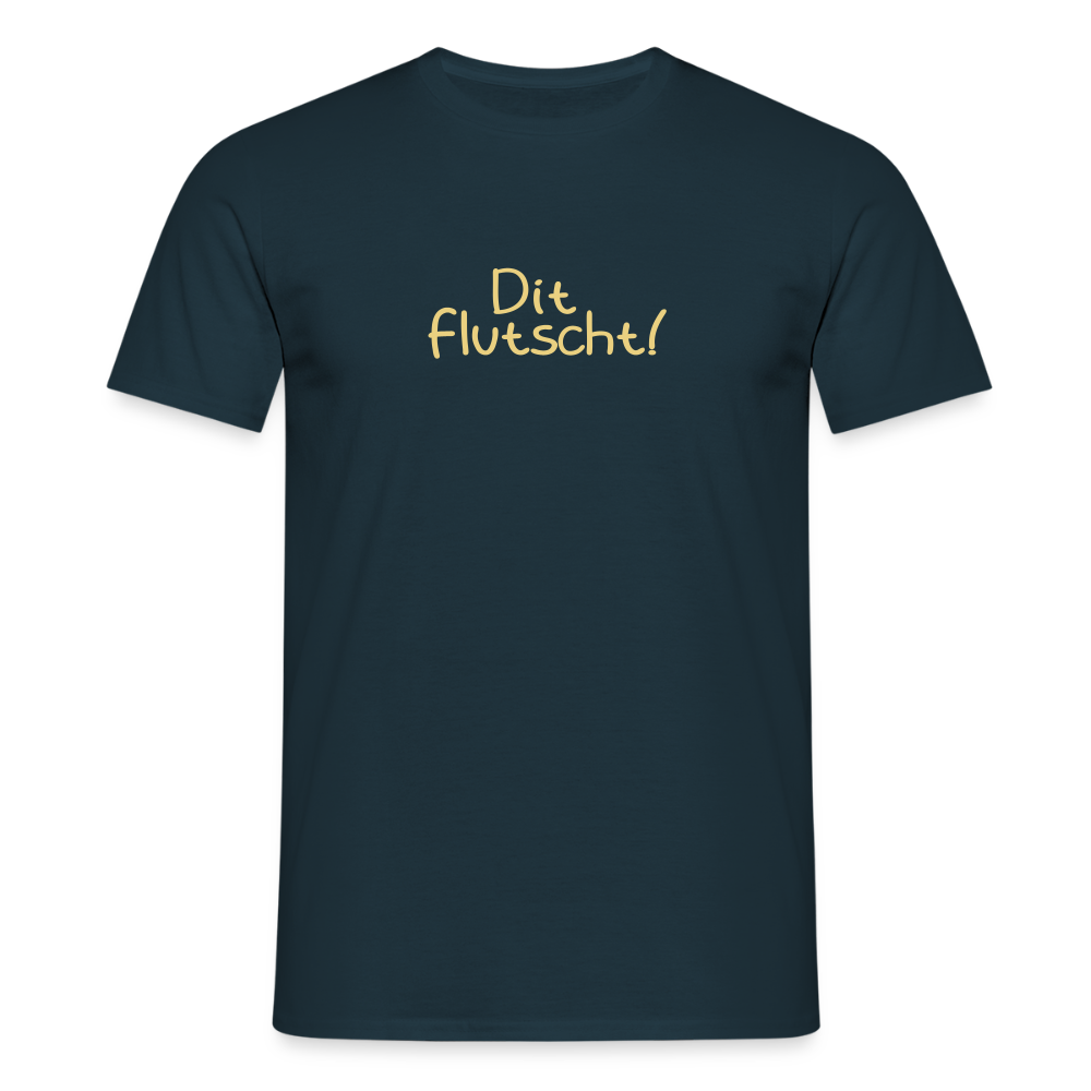 Dit flutscht! - Männer Premium T-Shirt - Navy