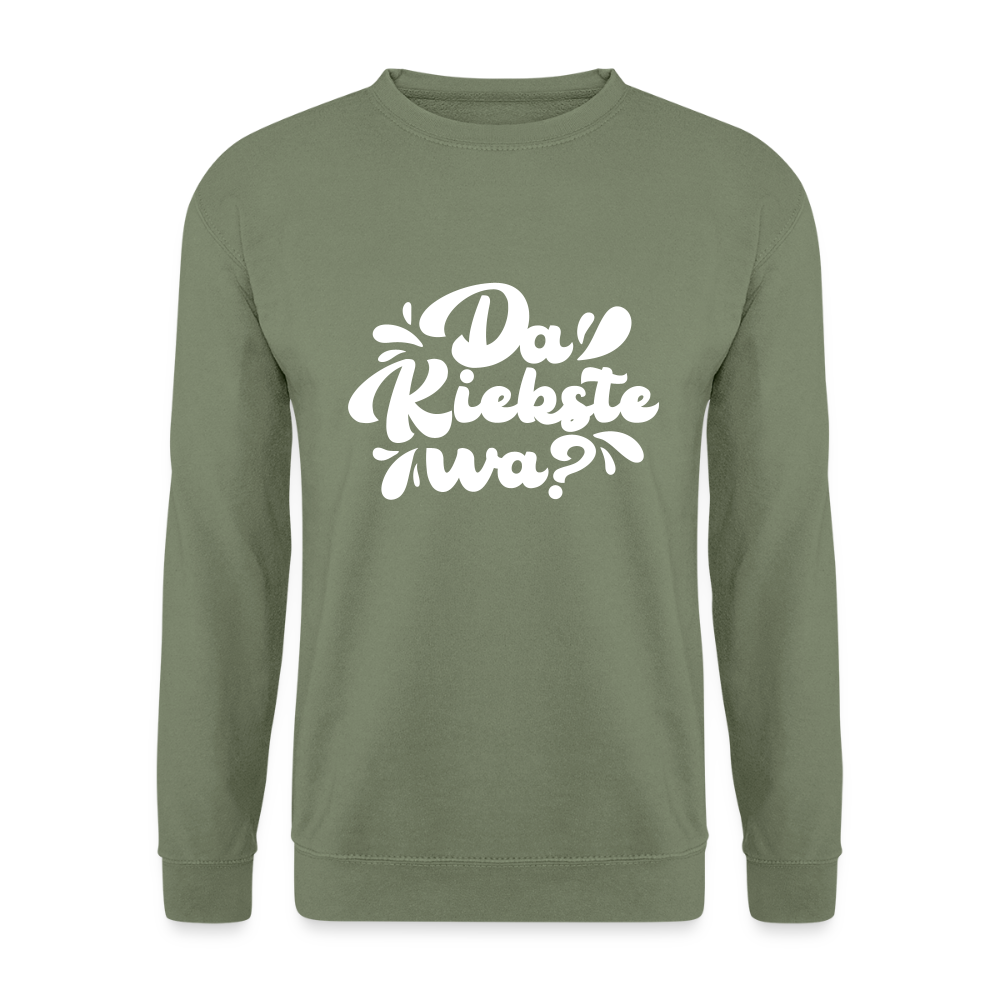 Kiekste - Unisex Pullover - Armeegrün