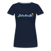 Ostschnitte - Frauen Premium T-Shirt - Navy