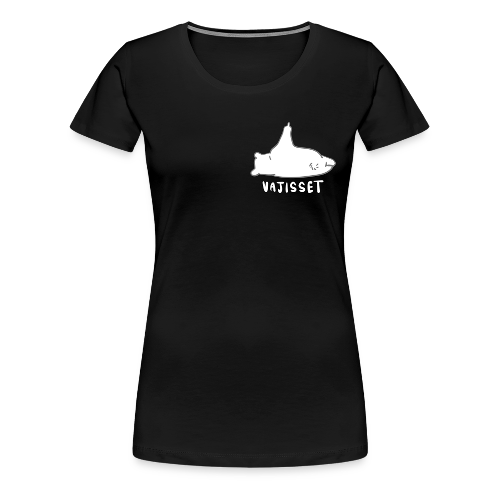 Vajisset - Frauen Premium T-Shirt - Schwarz