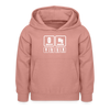 OMG Berlin - Kinder Hoodie - Altrosa