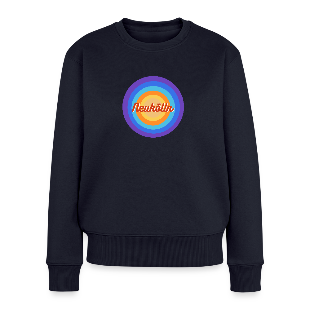 Neukölln Retro - Frauen Premium Pullover - Navy