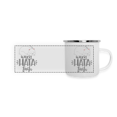 WarnHataTach - Emaille Tasse