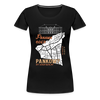 Panama oder Pankow - Frauen Premium T-Shirt - Schwarz