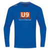 U9 - Männer Sport Langamshirt - Royalblau